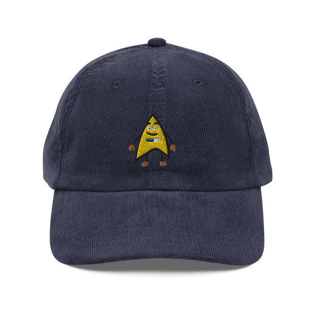 Star Trek Badgey Vintage Corduroy Embroidered Cap