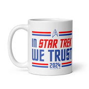 Star Trek In Star Trek We Trust Weißer Becher