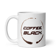 Star Trek Janeway Café, noir. Tasse blanche