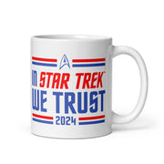 Star Trek In Star Trek We Trust Weißer Becher