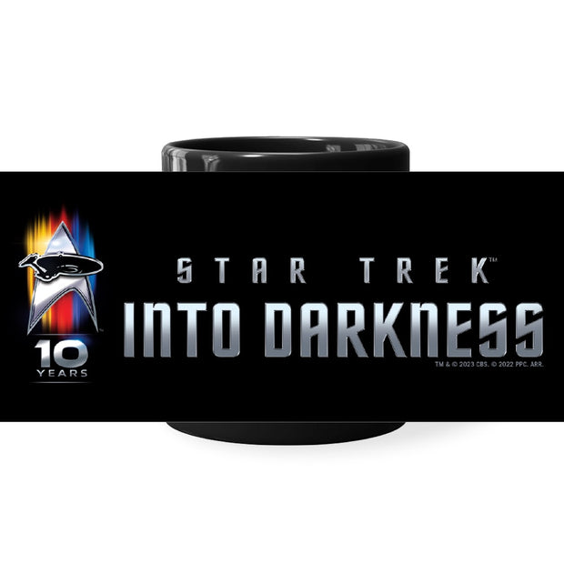 Star Trek XII: Into Darkness 10th Anniversary Black Mug