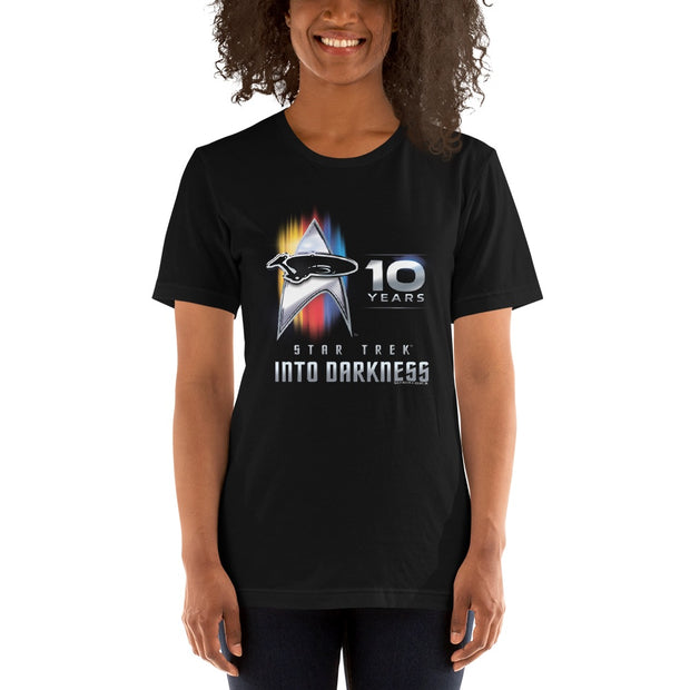 Star Trek XII: Into Darkness 10th Anniversary Adult Short Sleeve T-Shirt