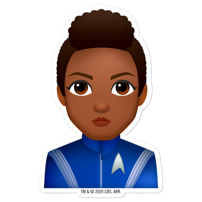 Star Trek: Entdeckung Burnham Emoji Stanzaufkleber