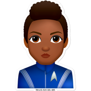 Star Trek: Entdeckung Burnham Emoji Stanzaufkleber