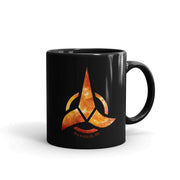 Star Trek: Discovery Klingon Logo Black Mug