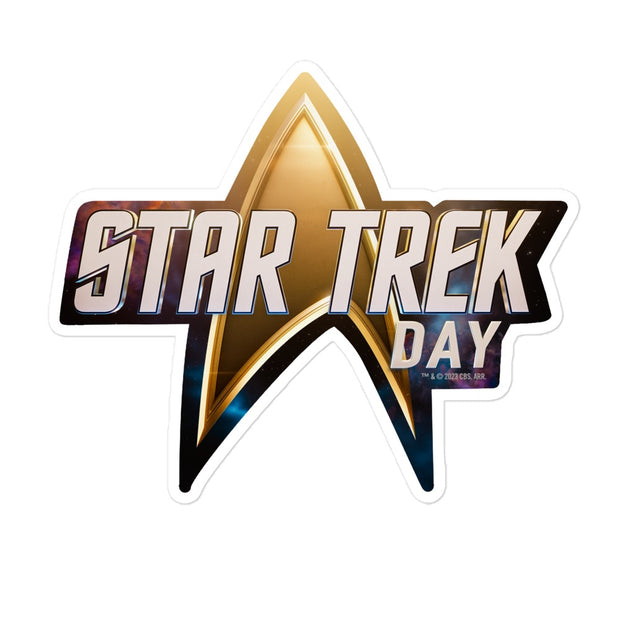 Star Trek Day Sticker