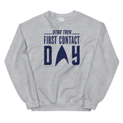 Star Trek: First Contact Day Blue Logo Crewneck Sweatshirt