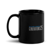 Star Trek: Generationen 25 Logo Black Mug