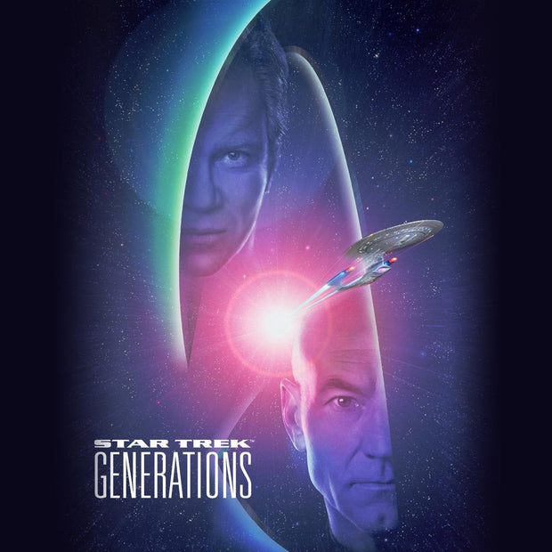 Star Trek: Sac fourre-tout à logo Kirk et Picard de Generations