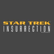 Star Trek IX: Insurrection Logo Kurzarm-T-Shirt für Erwachsene