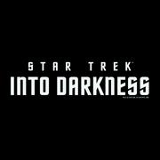 Star Trek XII: Into Darkness Logo Kurzarm-T-Shirt für Erwachsene