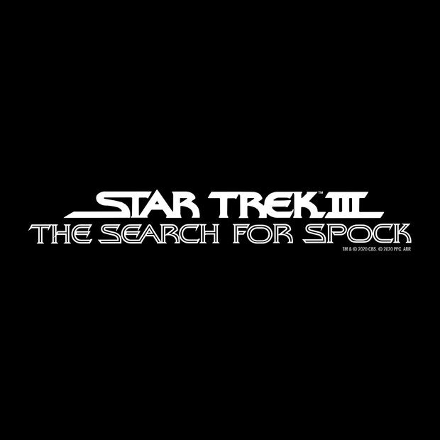 Star Trek III: Die Suche nach Spock Logo Adult Short Sleeve T-Shirt