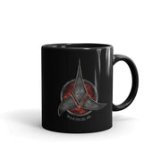 Star Trek Klingon Logo Black Mug