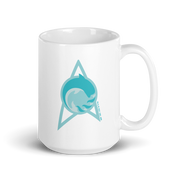 Star Trek: Lower Decks Cetacean Ops Delta Logo White Mug