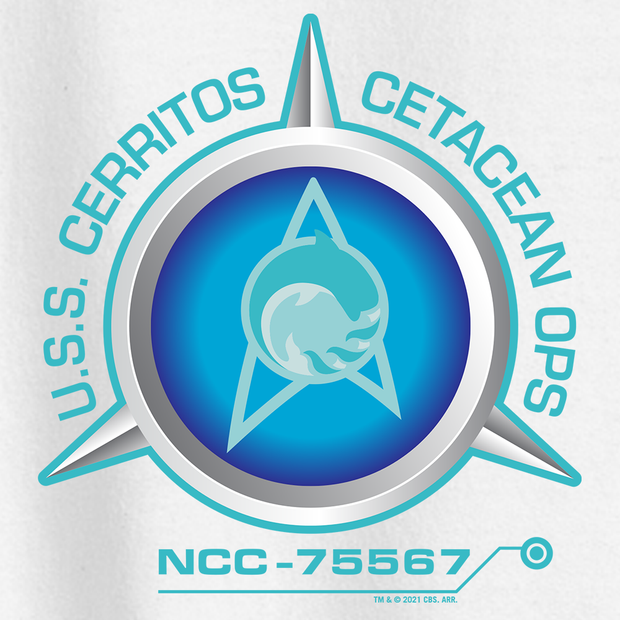 Star Trek: Lower Decks Cetacean Ops Delta Logo Black Mug