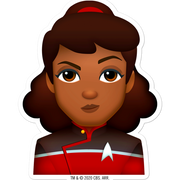 Star Trek: Unterdeck Mariner Emoji Stanzaufkleber