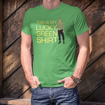 Star Trek: Das originale Lucky Green Shirt Adult Kurzarm T-Shirt für Erwachsene