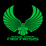 Star Trek X: Nemesis Logo Kurzarm-T-Shirt für Erwachsene