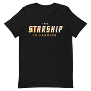 Star Trek The Starship Is Landing Adult Short Sleeve T-Shirt