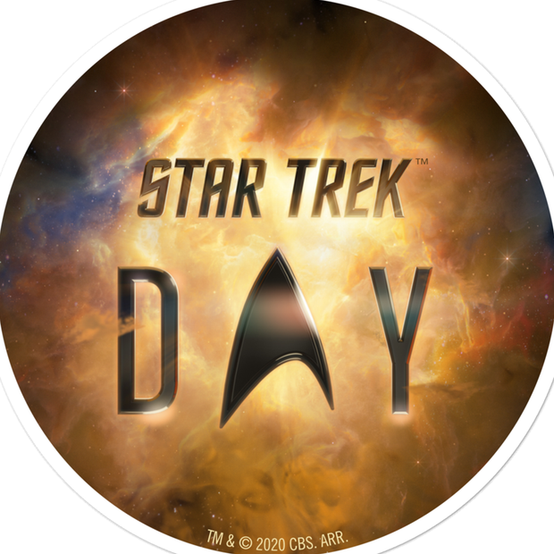 Star Trek Day Logo Gestanzter Aufkleber