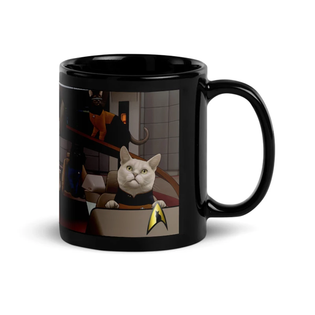 Star Trek: The Next Generation Crew Cats Mug