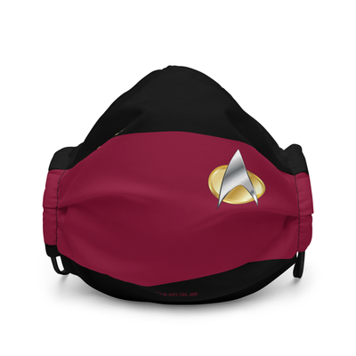Star Trek: The Next Generation TNG Command Premium Face Mask