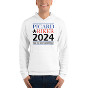 Star Trek: The Next Generation Picard & Riker 2024 Adult Fleece Hooded Sweatshirt