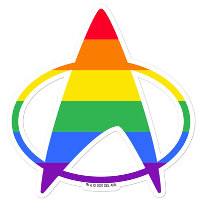 Star Trek: The Next Generation Pride Delta Die Cut Sticker