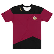 Star Trek: The Next Generation T-shirt d'uniforme de commandement