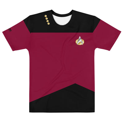 Star Trek: The Next Generation T-shirt d'uniforme de commandement