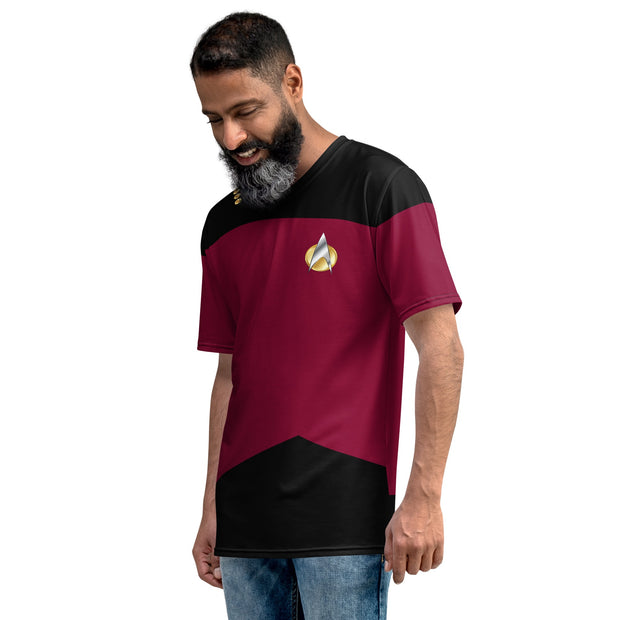 Star Trek: The Next Generation T-shirt d'uniforme de commandement