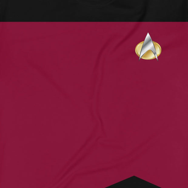 Star Trek: The Next Generation T-shirt d'uniforme de commandement