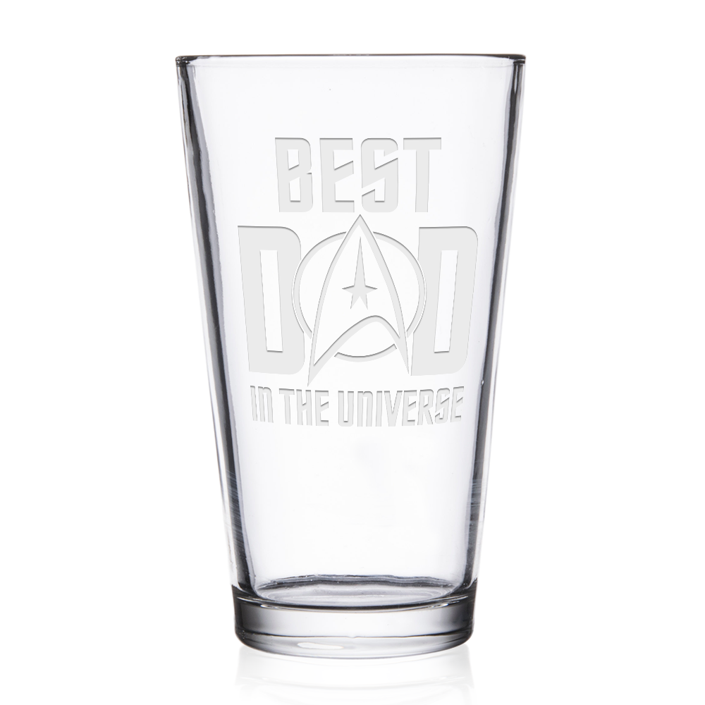 Star Trek: Discovery Starfleet Command Personalized Pint Glass