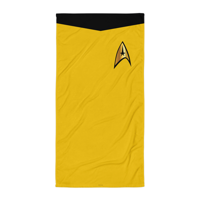 Star Trek: The Original Series Command Uniform Beach Towel