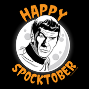 Star Trek: Das Happy Spocktober Damen Kurzarm T-Shirt der Originalserie