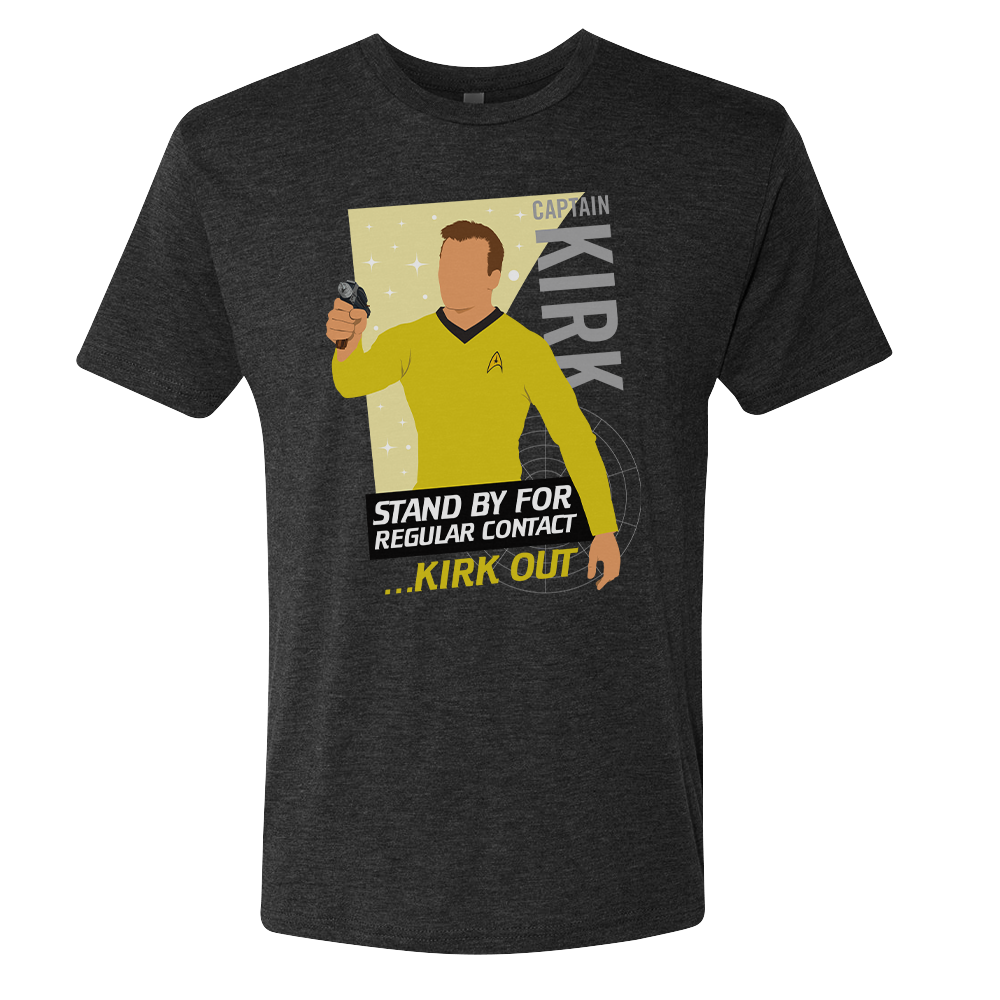 Star trek store captains t shirt