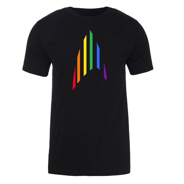 Star Trek: The Original Series Pride Rainbow Delta Adult Short Sleeve T-Shirt