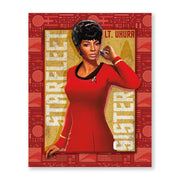 Star Trek: The Original Series Uhura Starfleet Sister Premium Matte Paper Poster