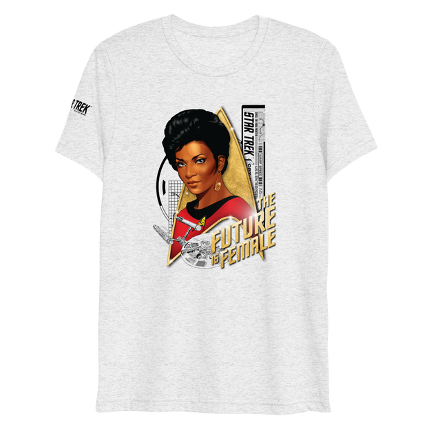 Star Trek: The Original Series Uhura The Future Is Female Unisex Tri-Blend T-Shirt