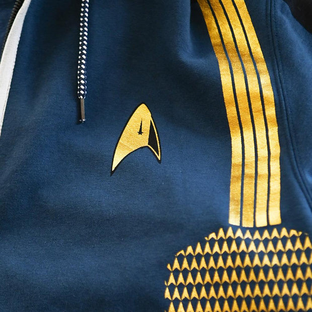 Star Trek: Discovery Command Uniform Zip-up Hooded Sweatshirt