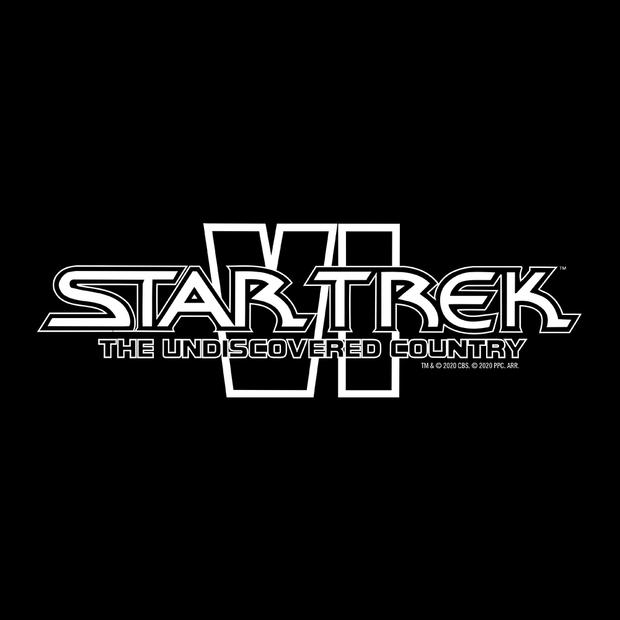 Star Trek VI: Das unentdeckte Country Logo Adult Short Sleeve Shirt
