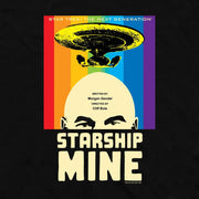 Star Trek: The Next Generation Juan Ortiz Starship Mine T-Shirt für Erwachsene