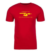 Star Trek: The Original Series U.S.S. Enterprise Property of Profile Adult Short Sleeve T-Shirt